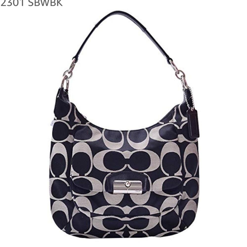 COACH KRISTIN SIGNATURE  HOBO 